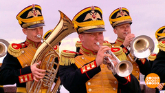 Центральный военный оркестр Министерства обороны Российской Федерации поздравляет с Днем воинской славы. Доброе утро. Фрагмент