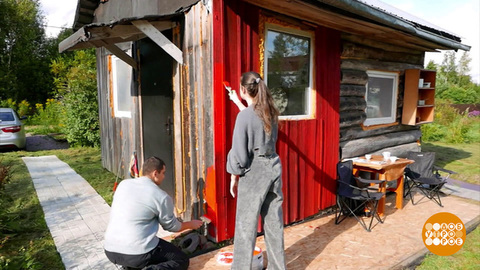 Старенький домик для новой дачи. Доброе утро. Суббота. Фрагмент