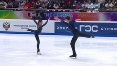 Таисия Щербинина — Артем Петров. Короткая программа. Контрольные прокаты сборной России по фигурному катанию 2025