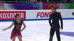 Анастасия Мишина — Александр Галлямов. Короткая программа. Контрольные прокаты сборной России по фигурному катанию 2025