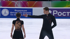 Александра Бойкова — Дмитрий Козловский. Короткая программа. Контрольные прокаты сборной России по фигурному катанию 2025