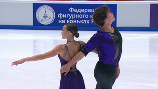 Вероника Меренкова — Даниль Галимов. Произвольная программа. Контрольные прокаты сборной России по фигурному катанию 2025