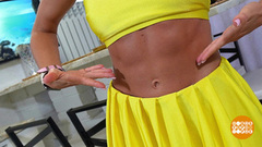 Делаем «плоский живот». Доброе утро. Фрагмент