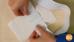 Сшиваем резинку — встык. Доброе утро. Фрагмент