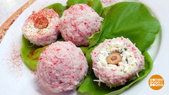 Готовим творожные шарики с крабовыми палочками. Доброе утро. Фрагмент