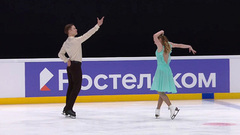 Елизавета Ростилова — Денис Ауров. Ритм-танец. Юниоры. Москва. Гран-при России по фигурному катанию 2025/26