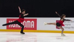 Ольга Сабада — Павел Астахов. Произвольная программа. Юниоры. Москва. Гран-при России по фигурному катанию 2025/26