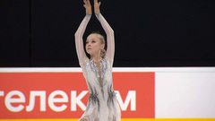 София Сарновская. Короткая программа. Москва. Гран-при России по фигурному катанию 2025/26