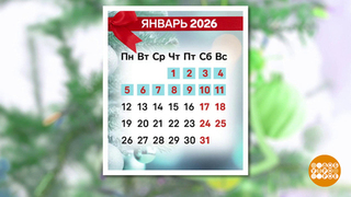 Новогодние каникулы: пора готовиться... Доброе утро. Фрагмент