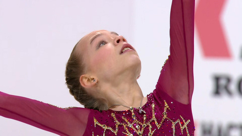 Софья Смагина. Произвольная программа. Москва. Гран-при России по фигурному катанию 2025/26