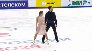 Василиса Кагановская — Максим Некрасов. Произвольный танец. Магнитогорск. Гран-при России по фигурному катанию 2025/26