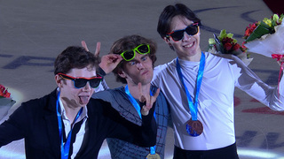 Церемония награждения. Мужчины. Магнитогорск. Гран-при России по фигурному катанию 2025/26