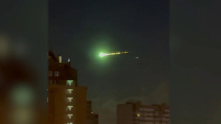 Ночью жители столичного региона могли видеть яркий светящийся шар в небе