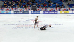 Ольга Сабада — Павел Астахов. Короткая программа. Юниоры. Красноярск. Гран-при России по фигурному катанию 2025/26