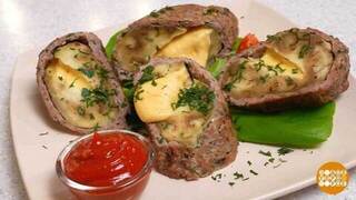 Запекаем баклажаны в шубе из фарша. Доброе утро. Суббота. Фрагмент