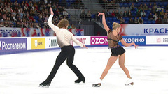 Екатерина Миронова — Евгений Устенко. Ритм-танец. Красноярск. Гран-при России по фигурному катанию 2025/26