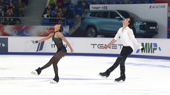 Милана Кузьмина — Дмитрий Студеникин. Ритм-танец. Красноярск. Гран-при России по фигурному катанию 2025/26