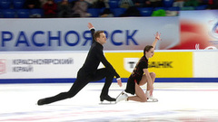 Александра Бойкова — Дмитрий Козловский. Короткая программа. Красноярск. Гран-при России по фигурному катанию 2025/26