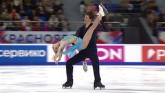 Таисия Линчевская — Дмитрий Щербаков. Произвольный танец. Красноярск. Гран-при России по фигурному катанию 2025/26