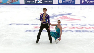 Екатерина Рыбакова — Иван Махноносов. Произвольный танец. Красноярск. Гран-при России по фигурному катанию 2025/26