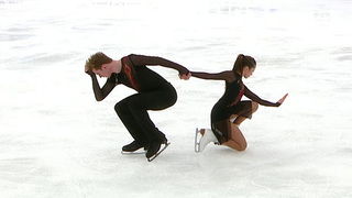 Анна Щербакова — Егор Гончаров. Произвольный танец. Красноярск. Гран-при России по фигурному катанию 2025/26