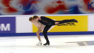 Василиса Кагановская — Максим Некрасов. Произвольный танец. Красноярск. Гран-при России по фигурному катанию 2025/26