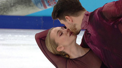 Александра Степанова — Иван Букин. Произвольный танец. Красноярск. Гран-при России по фигурному катанию 2025/26