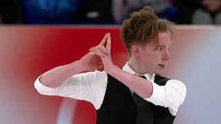 Андрей Мозалев. Произвольная программа. Красноярск. Гран-при России по фигурному катанию 2025/26