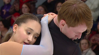 Дарья Андреева — Александр Акимов. Произвольная программа. Красноярск. Гран-при России по фигурному катанию 2025/26