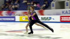 Мария Фефелова — Артем Валов. Ритм-танец. Юниоры. Казань. Гран-при России по фигурному катанию 2025/26