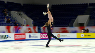 Мария Фефелова — Артем Валов. Произвольный танец. Юниоры. Казань. Гран-при России по фигурному катанию 2025/26