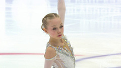 София Сарновская. Короткая программа. Казань. Гран-при России по фигурному катанию 2025/26