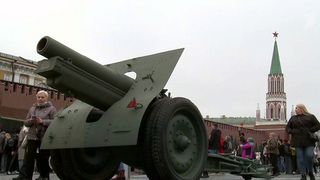 На Красной площади в честь 84-й годовщины легендарного военного парада заработал музей под открытым небом