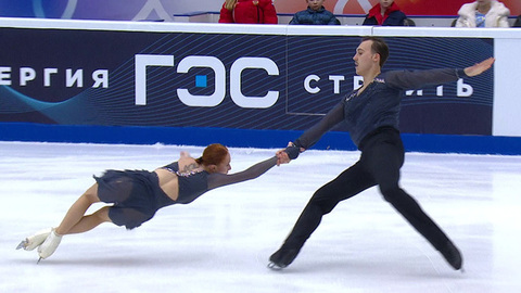 Елизавета Осокина — Артем Грицаенко. Короткая программа. Казань. Гран-при России по фигурному катанию 2025/26