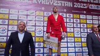 Российские самбисты на чемпионате мира в Бишкеке заняли первое место в командном зачете