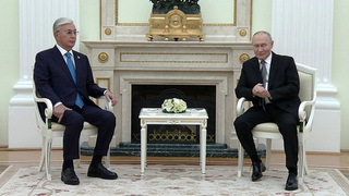 В Кремле этим вечером начались переговоры президентов России и Казахстана