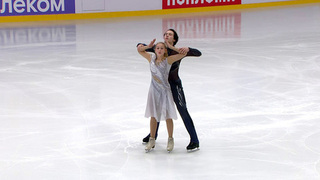 Камилла Шарафутдинова — Родион Мурасалимов. Произвольный танец. Юниоры. Москва. Гран-при России по фигурному катанию 2025/26