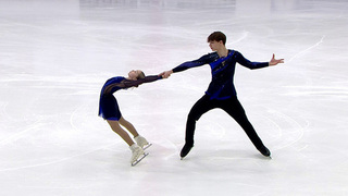 Полина Сажина — Алексей Белкин. Произвольная программа. Юниоры. Москва. Гран-при России по фигурному катанию 2025/26