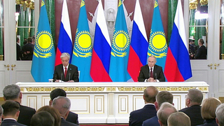 Лидеры России и Казахстана подписали Декларацию о союзничестве и партнерстве двух стран