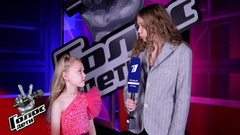 «Мы очень подружились в тройке». Александра Рябикина. Интервью после Поединков. Голос.Дети. Новый сезон