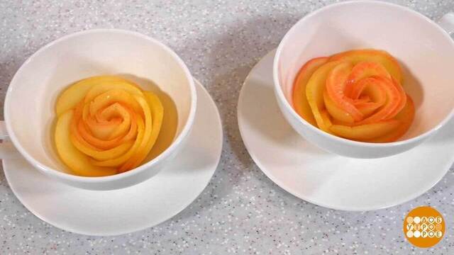 Готовим чай с яблочной «розой». Доброе утро. Суббота. Фрагмент