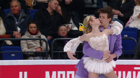 Таисия Линчевская — Дмитрий Щербаков. Ритм-танец. Москва. Гран-при России по фигурному катанию 2025/26