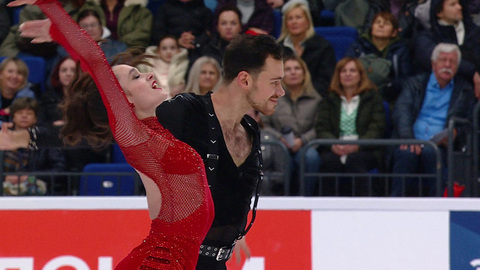 Варвара Жданова — Тимур Бабаев-Смирнов. Ритм-танец. Москва. Гран-при России по фигурному катанию 2025/26