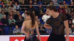 Василиса Григорьева — Евгений Артющенко. Ритм-танец. Москва. Гран-при России по фигурному катанию 2025/26