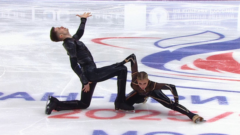 Александра Шинкаренко — Михаил Антонов. Произвольный танец. Москва. Гран-при России по фигурному катанию 2025/26