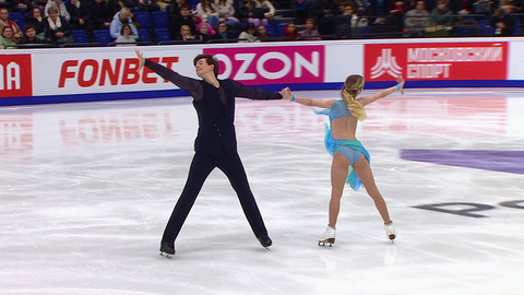Таисия Линчевская — Дмитрий Щербаков. Произвольный танец. Москва. Гран-при России по фигурному катанию 2025/26