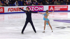 Таисия Линчевская — Дмитрий Щербаков. Произвольный танец. Москва. Гран-при России по фигурному катанию 2025/26