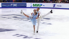 Варвара Жданова — Тимур Бабаев-Смирнов. Произвольный танец. Москва. Гран-при России по фигурному катанию 2025/26