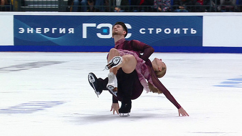 Александра Степанова — Иван Букин. Произвольный танец. Москва. Гран-при России по фигурному катанию 2025/26