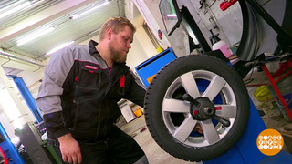 Меняем резину! И колеса проверяем… Доброе утро. Фрагмент